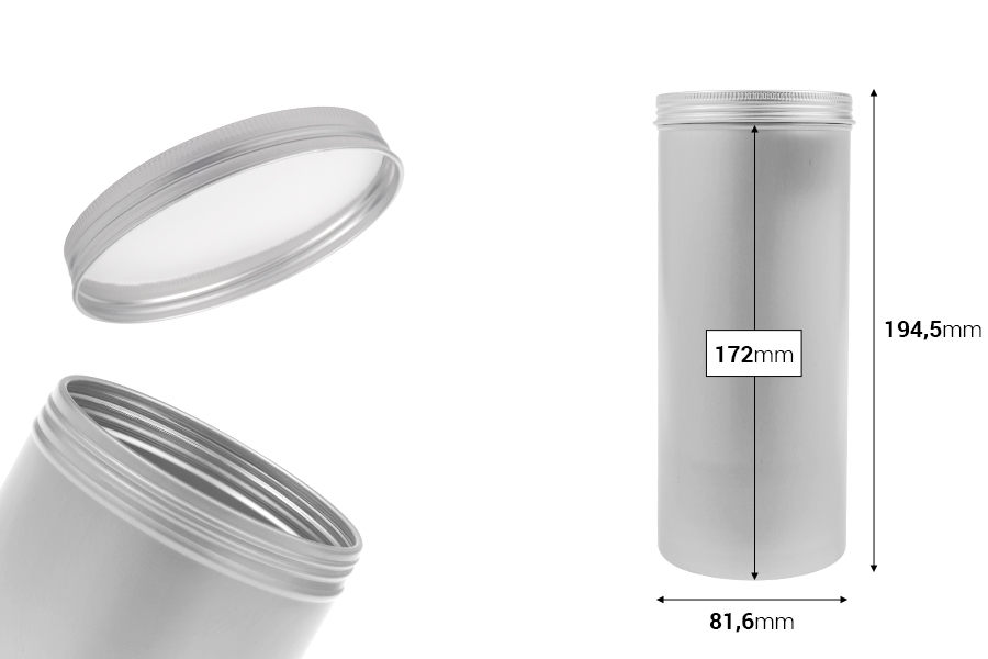 Cilindrična metalna kutija 1000mL sa zatvaračem Cilindrična metalna kutija 1000mL sa zatvaračem-dimenzije_slike