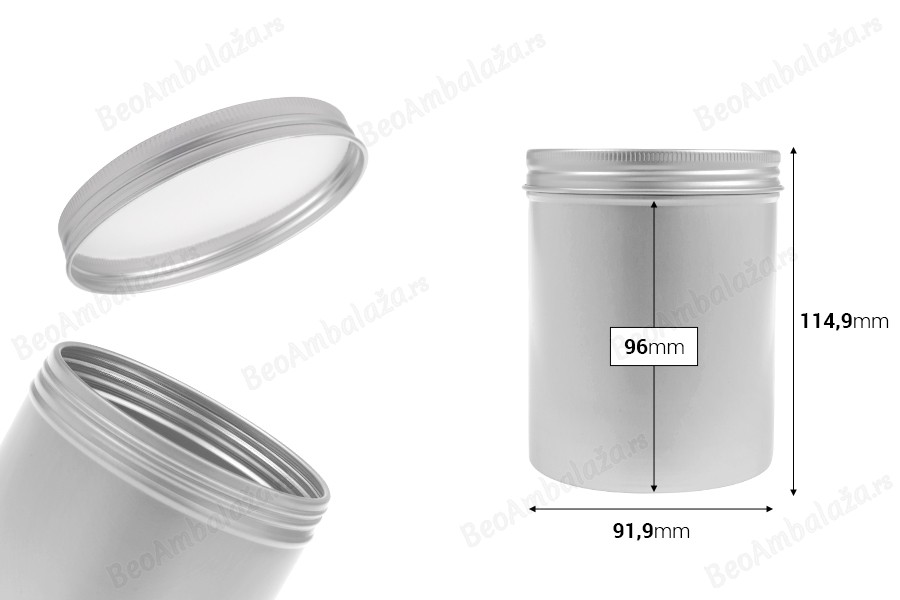 Cilindrična metalna kutija 750mL sa zatvaračem-dimenzije_slike