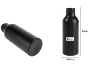 Aluminijumska bočica 100mL PP24 u zlatnoj i crnoj boji Aluminijumska bočica 100mL PP24 u zlatnoj i crnoj boji