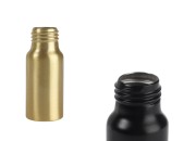 Aluminijumska bočica 30mL PP24 u zlatnoj i crnoj boji Aluminijumska bočica 30mL PP24 u zlatnoj i crnoj boji