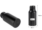 Aluminijumska bočica 30mL PP24 u zlatnoj i crnoj boji Aluminijumska bočica 30mL PP24 u zlatnoj i crnoj boji