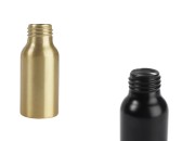 Aluminijumska bočica 50mL PP24 u zlatnoj i crnoj boji Aluminijumska bočica 50mL PP24 u zlatnoj i crnoj boji