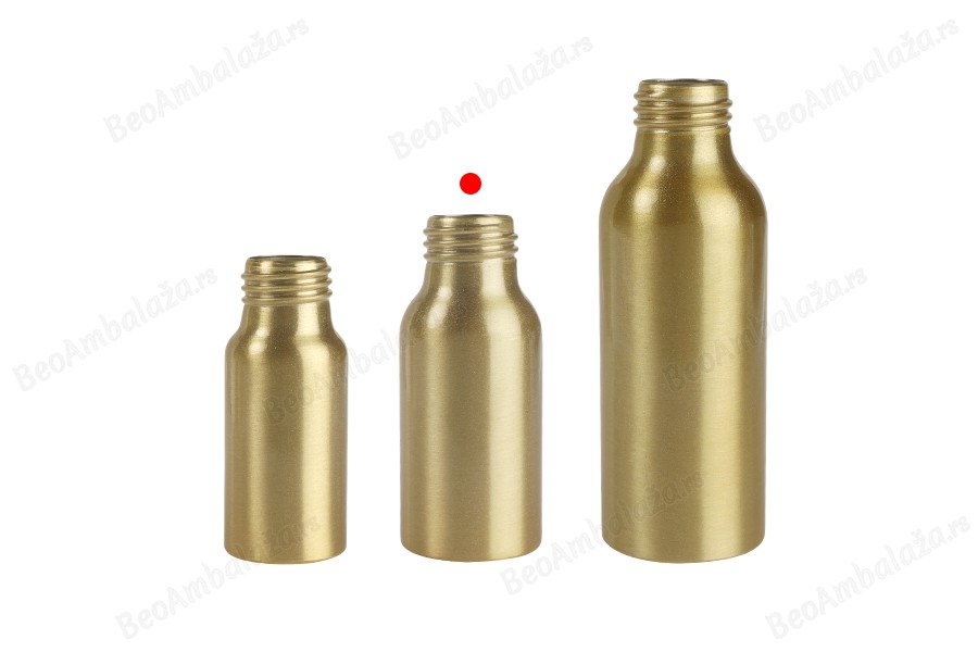 Aluminijumska bočica 50mL PP24 u zlatnoj i crnoj boji-grupa_slika