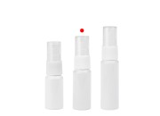 Bela aluminijumska bočica od 10 mL sa belim plastičnim sprejom-grupa_slika