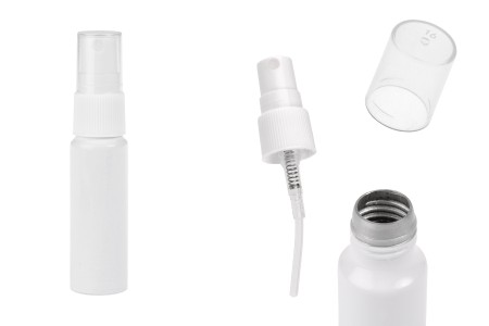 Bela aluminijumska bočica od 15 mL sa belim plastičnim sprejom-slika_proizvoda