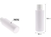 Zamenska unutrašnja bela bočica od 100 mL sa belim zatvaračem za šifru 20-3692-dimenzije_slike