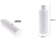 Zamenska unutrašnja bela bočica od 50 mL sa belim zatvaračem za šifru 20-3691-dimenzije_slike