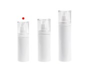 Plastična (PET) bela bočica 100 mL sa raspršivačem i providnim poklopcem-grupa_slika