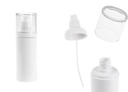 Plastična (PET) bela bočica 150 mL sa raspršivačem i providnim poklopcem-slika_proizvoda