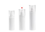 Plastična (PET) bela bočica 150 mL sa raspršivačem i providnim poklopcem-grupa_slika