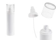 Plastična (PET) bela bočica 200 mL sa raspršivačem i providnim poklopcem-slika_proizvoda