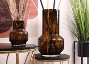 Dekorativna staklena vaza sa animal printom - 120x150 mm-grupa_slika