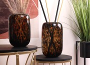 Dekorativna staklena vaza sa animal printom - 135x200 mm-grupa_slika