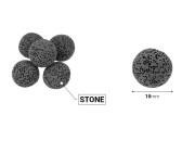 Lava stone difuzor 18mm, u raznim bojama - 13 kom-dimenzije_slike