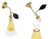 Uređaj - Boca za uzorkovanje arome proizvoda sa kratkom pumpicom u crnoj boji-slika_proizvoda