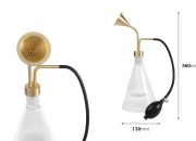 Uređaj - Boca za uzorkovanje arome proizvoda sa dugom crnom pumpicom-dimenzije_slike