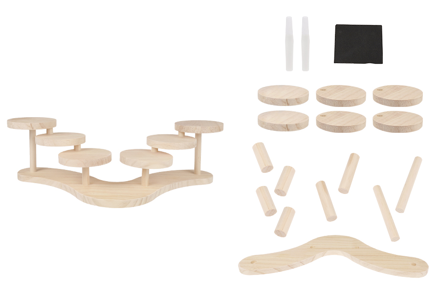 Drveni stalak 467x140 mm (prečnik svake osnove 110 mm)-slika_proizvoda