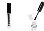 Bočica i četkica za maskaru 1,5 mL sa crnim zatvaračem i drenažnim elementom - 12 kom-slika_proizvoda
