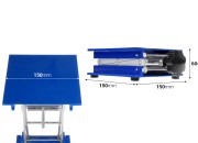 Podesiva platforma za podizanje 150x150 mm-dimenzije_slike