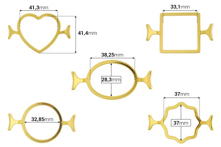 Metalni kalup za voštani pečat 25 mm-dimenzije_slike