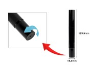 Prazna olovka od 5 ml za skidanje laka za nokte, sa vrhom u obliku četkice-dimenzije_slike