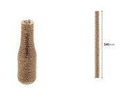 Elastična zaštitna futrola od saćastog papirnog materijala za boce dužine 345 mm - 20 kom.-dimenzije_slike