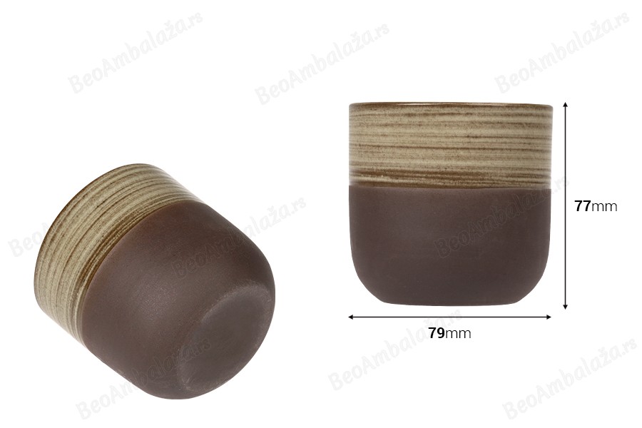 Dekorativna posuda 100x95 mm od cementa, za sveću ili cveće-dimenzije_slike