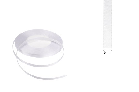 Satenska traka za ukrašavanje, 6 mm u raznim bojama - 50m-dimenzije_slike
