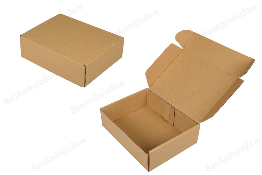 Kutija za pakovanje 240x180x70mm od kraft papira bez prozora – 20 kom-slika_proizvoda