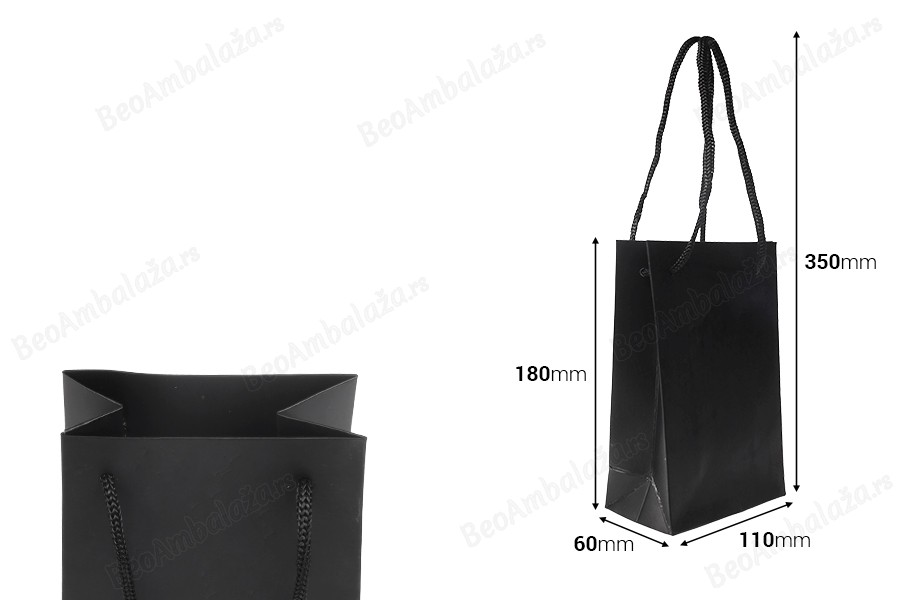 Papirna poklon kesa 110x60x180mm - 20 kom-dimenzije_slike