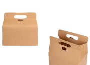 Kutija - paket za pakovanje proizvoda 250x170x255mm od kraft papira i sa čvrstim kartonskim dnom - 20 kom-slika_proizvoda
