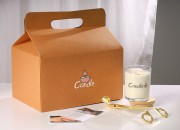 Kutija - paket za pakovanje proizvoda 250x170x255mm od kraft papira i sa čvrstim kartonskim dnom - 20 kom-grupa_slika