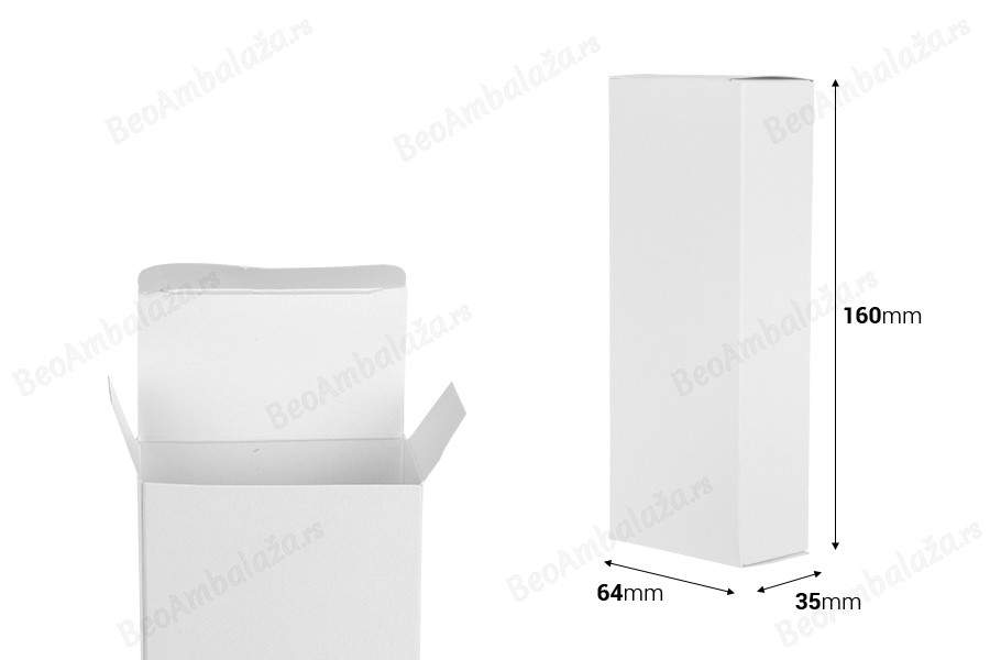Kartonska kutija 64x35x160mm, za parfemsku bočicu 100mL - 20 kom-dimenzije_slike