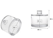 Staklena cilindrična flaša 200mL (PP 28)
