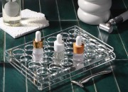 Stalak (postolje) od pleksiglasa 190x140x28mm - 24 otvora prečnika 25mm-grupa_slika