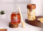 Staklena cilindrična teglica 85mL sa drvenim zatvaračem-grupa_slika