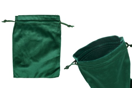 Vrećica od velura 130x180mm, u zelenoj boji - 50 kom-slika_proizvoda