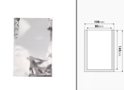 Aluminijumske kesice 100x150 mm sa mogućnošću termo zatvaranja i lakim otvaranjem – 100 kom-dimenzije_slike