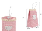 Ručno izrađene vrećice roze boje, 75x44x122mm - 12 kom-dimenzije_slike