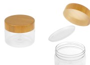 Providna PET teglica 100 mL sa zatvaračem sa dezenom drveta i plastičnim međupoklopcem - 12 kom-slika_proizvoda