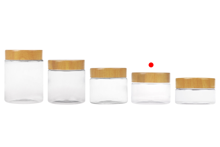 Providna PET teglica 100 mL sa zatvaračem sa dezenom drveta i plastičnim međupoklopcem - 12 kom-grupa_slika