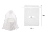 Vrećice od tila 150x200mm u različitim bojama - 100 kom-dimenzije_slike