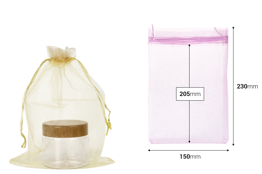 Vrećice od tila 150x230mm u različitim bojama - 100 kom