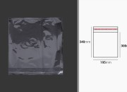 Plastična providna kesica 195x340mm sa samolepljivim zatvaranjem - 1000 kom Plastična providna kesica 195x340mm sa samolepljivim zatvaranjem - 1000 kom