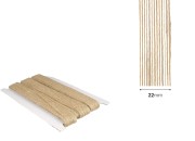 Ukrasna “gro”  traka od lana, braon boje, 22mmx10m-dimenzije_slike