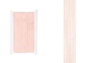Ukrasna  “gro” traka od lana roze boje, 25mmx10m-slika_proizvoda