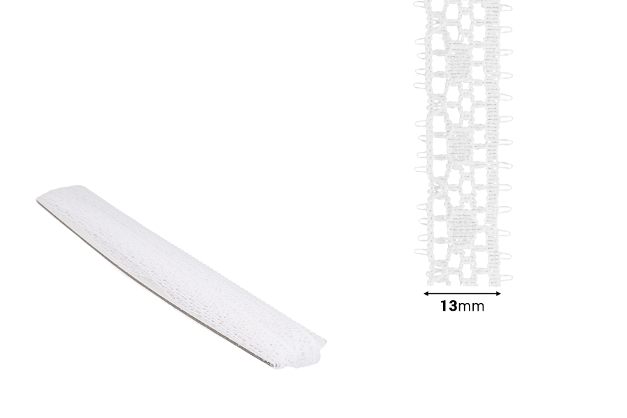 Mekana čipka od najlona, širine 13mm - komad je 10 metara-dimenzije_slike