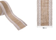 Traka od jute sa čipkom, 50 mm (1 komad je 5m)-dimenzije_slike