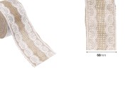 Traka od jute sa čipkom, 60 mm (1 komad je 5m)-dimenzije_slike