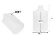 Poluprovidna plastična okrugla flaša 300mL - 12 kom-dimenzije_slike
